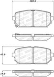 StopTech Street Brake Pads - 308.12960