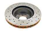 DBA 06-07 350Z / 05-07 G35 / 06-07 G35X Front Drilled & Slotted 4000 Series Rotor - 42308XS