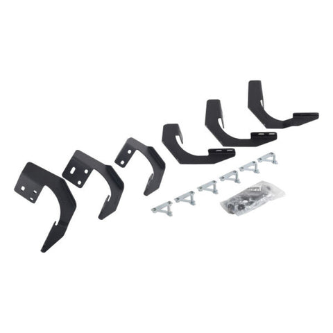 Go Rhino 05-22 Toyota Tacoma DC 4DR Mounting Brackets (V-Series V3/RB10 Slim/RB20 Slim) - Tex. Blk - 6944296