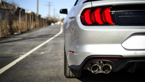 Corsa 2018-2023 Ford Mustang GT Fastback 5.0L 3in Sport Axle-Back Exhaust w/ 4in Polished Tips - 21002