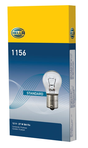 Hella Bulb 1156 12V 27W BA15s S8 - 1156