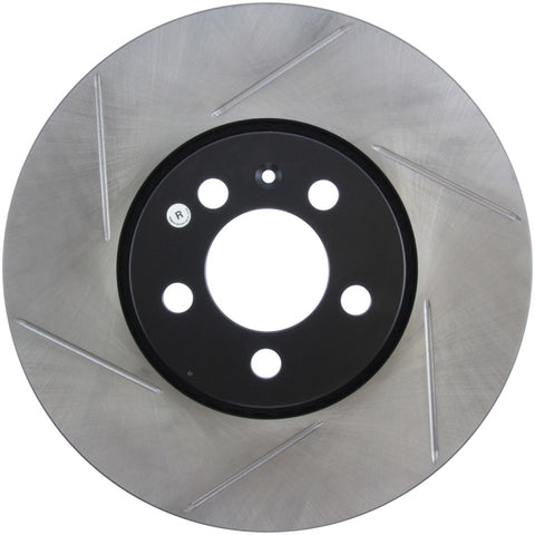 StopTech Power Slot 3/99-06 Audi TT (except Quattro) / 12/98-10 VW Golf Right Front Slotted Rotor - 126.33059SR