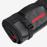 Go Rhino XVenture Gear Tool Roll - Small (4x4in. Closed) 12oz Waxed Canvas - Black - XG1020-01