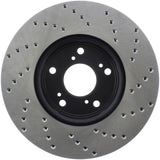 StopTech Drilled Sport Brake Rotor Front Right 13 Honda Accord Sport - 128.40086R