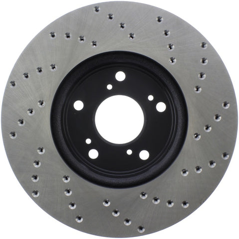 StopTech Drilled Sport Brake Rotor Front Right 13 Honda Accord Sport - 128.40086R