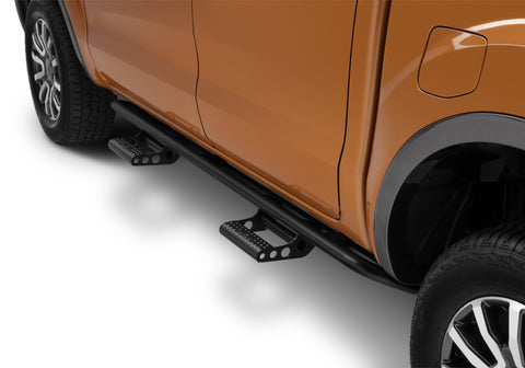 N-Fab RKR Step System 2019 Ford Ranger Crew Cab All Beds - Cab Length - Tex. Black - F194RKRCCS4