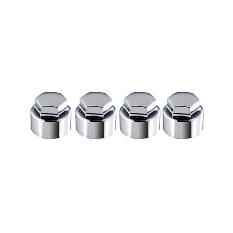 McGard Nylon Lug Caps For PN 24010-24013 (4-Pack) - Chrome - 70006