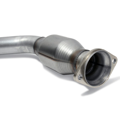 BBK 2015-16 Mustang V6 Short Mid H Pipe With Converters (To Be Used With 1642 Series Headers) - 1465