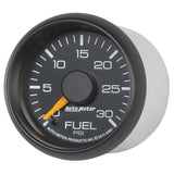 Autometer Factory Match Chevy 2-1/16in FSE 0-30 PSI Fuel Pressure Gauge - 8360