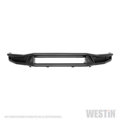 Westin 2016-2018 Toyota Tacoma Outlaw Front Bumper - Textured Black - 58-61045