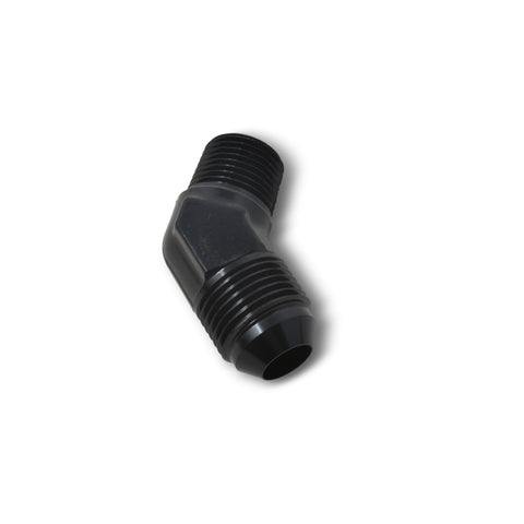 Russell Performance -12 AN to 3/4in NPT 45 Degree Flare to Pipe Adapter - 660983