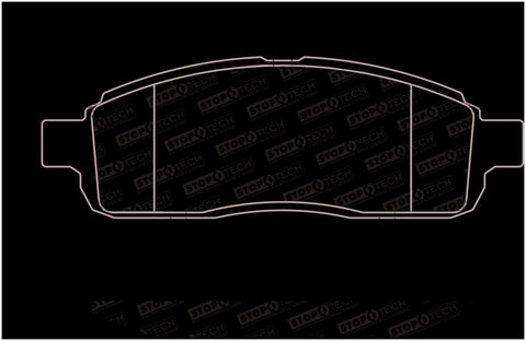 StopTech Street Brake Pads - Front/Rear - 308.13920