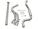 aFe POWER Takeda 3in 304 SS Cat-Back Exhaust w/ Polished Tips 13-17 Ford Focus ST L4-2.0L (t) - 49-33083-P