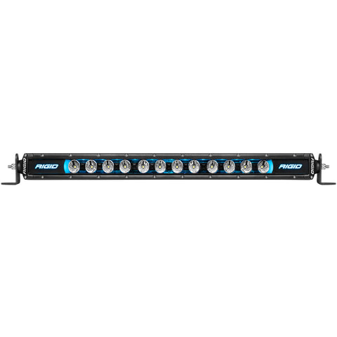 Rigid Industries 20in Radiance Plus SR-Series Single Row LED Light Bar with 8 Backlight Options - 220603