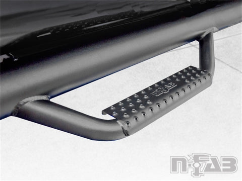 N-Fab Nerf Step 09-15.5 Dodge Ram 1500 Quad Cab 6.4ft Bed - Tex. Black - Bed Access - 3in - D0994QC-6-TX