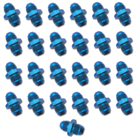 Russell Performance -6 AN Flare Union (Blue) (25 pcs.) - 660358