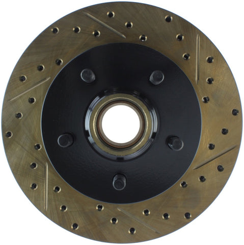 StopTech Slotted & Drilled Sport Brake Rotor - 127.66011L