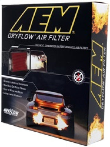 AEM 08-10 F150/250/350 / 07-10 Expedition 10.5in O/S L x 9.875in O/S W x 2.188in H DryFlow Filter - 28-20385