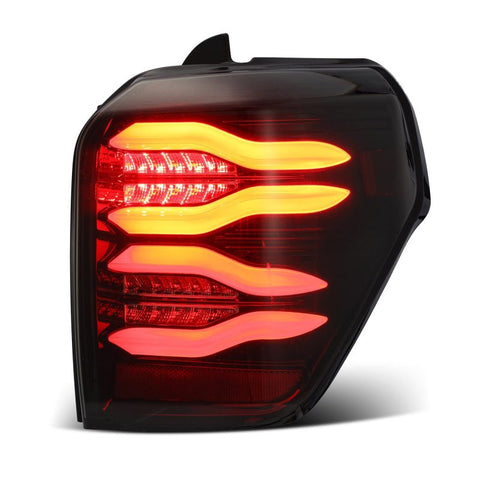 AlphaRex 10-21 Toyota 4Runner PRO-Series LED Tail Lights Jet Black - 690010