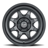 ICON Nuevo 17 X 8.5 6 X 5.5 0mm Offset 4.75in BS Satin Black - 8117858347SB