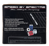 Spectre Adjustable Conical Air Filter 5-1/2in. Tall (Fits 3in. / 3-1/2in. / 4in. Tubes) - Black - 8131