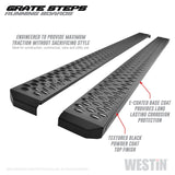 Westin Grate Steps Running Boards 90 in - Textured Black - 27-74745