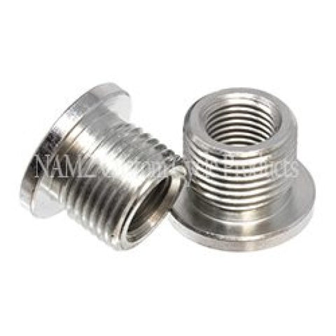 NAMZ O2 Sensor Bung Reducers 18mm to 12mm (Pair) - NBR-01