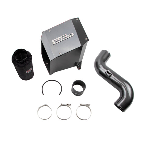 Wehrli 06-07 Duramax LBZ 4in. Intake Kit w/ Air Box - Candy Red - WCF100192-CR