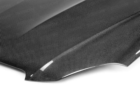 Seibon 12-14 Mercedes Benz C63 OEM Carbon Fiber Hood - HD1112MBC63-OE