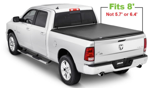 Tonno Pro 02-19 Dodge RAM 1500 8ft Fleetside Hard Fold Tonneau Cover - HF-254