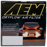 AEM 08 Chevy Express Van 4.8/6.0L V8 3.313in ID x 5.313in OD x 13.25in H Replacement DryFlow Filter - AE-10986