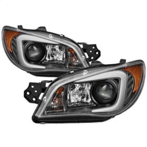 Spyder Subaru WRX 2006-2007 Projector Headlights - Halogen Only - Black PRO-YD-SWRX06-LBDRL-BK - 5083920