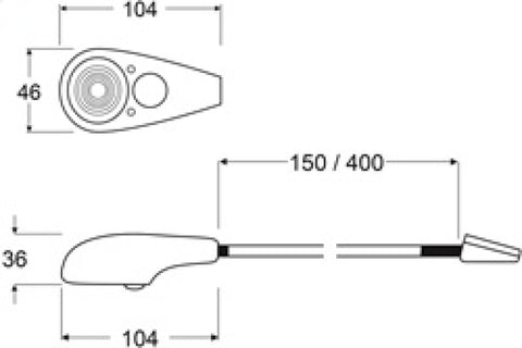 Hella Interiorlamp 150 Bic Md931V Black 2Ja - 343720522