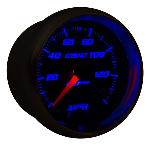 Autometer Cobalt 3-3/8in 0-140MPH In-Dash Electronic GPS Programmable Speedometer - 6280