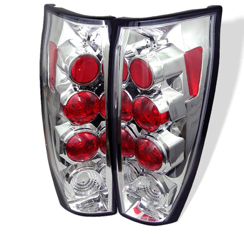 Spyder Chevy Avalanche 02-06 Euro Style Tail Lights Chrome ALT-YD-CAV04-C - 5001115