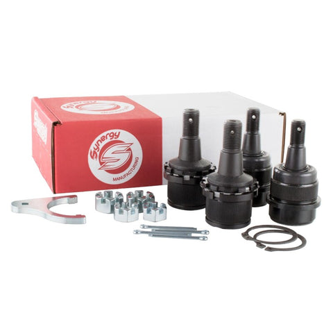 Synergy 03-13 Dodge Ram 1500/2500/3500 HD 4x4 Knurled Adjustable Ball Joint Kit - 4123KN