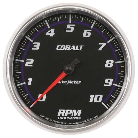 Autometer Cobalt 5in 10,000RPM In-Dash Tachometer - 6298