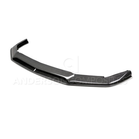 Anderson Composites 2018 Ford Mustang Type-AR Carbon Fiber Front Chin Splitter - AC-FL18FDMU-AR