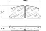 StopTech Performance Brake Pads - 309.02420