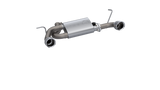 QTP 2018 Jeep Wrangler JL 304SS Screamer Cat-Back Exhaust 4DR w/4in Tips - 425018