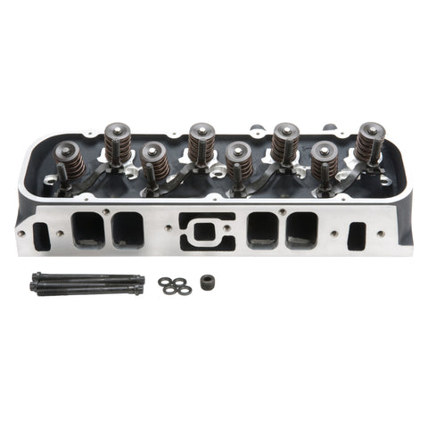 Edelbrock Cylinder Head BB Chevy Marine Performer RPM Rectangular Port Complete w/ Springs - 61555