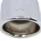 Go Rhino Exhaust Tip - Chrome - ID 2in x L 6in x OD 3in - GRT236