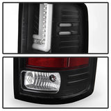 Spyder GMC Sierra 14-16 LED Tail Lights Black ALT-YD-GS14-LBLED-BK - 5080660