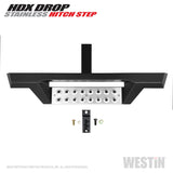 Westin HDX Stainless Drop Hitch Step 34in Step 2in Receiver - Textured Black - 56-100152