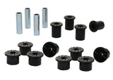 Whiteline 89-95 Toyota Pickup / 01-04 Toyota Tacoma Rear Leaf Spring Shackle Bushing Kit - W73470