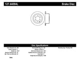 StopTech Slotted & Drilled Sport Brake Rotor - 127.44094L