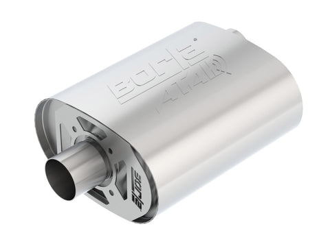 Borla CrateMuffler Ford 5.0L Coyote ATAK 2.5in Offset/Center 12in x 6in x 10.34in Muffler - 400856