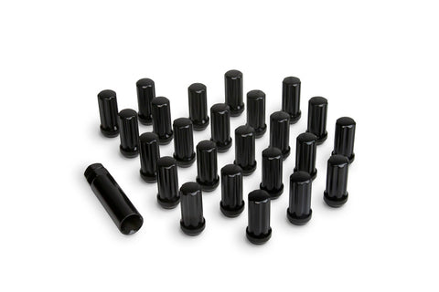 ICON Alloys Lug Nut Kit Black - 14x1.5 - 24 Lug Nuts w/ Key - 89141524B