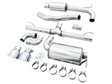 AWE 2022 VW GTI MK8 Touring Edition Exhaust - Chrome Silver Tips - 3015-32658
