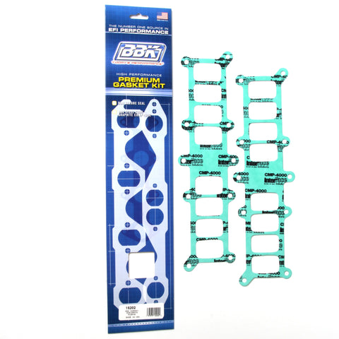 BBK 86-95 Mustang 5.0 Upper To Lower EFI Intake EFI Manifold Gasket Set Edlebrock Performer - 15202